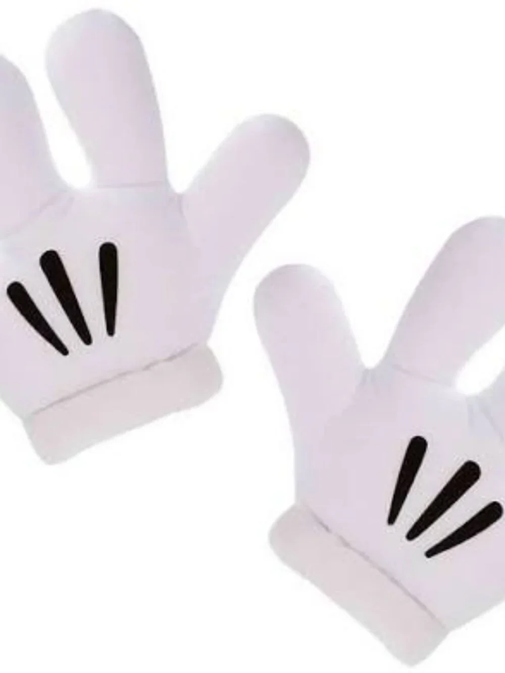 EUC DISNEY STORE LICENSED MICKEY GLOVES ONE SIZE FITS ALL